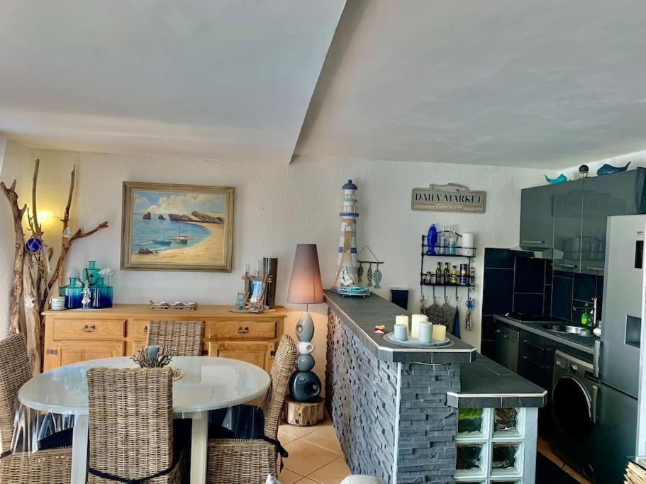Appartement Vue Mer - Rdc - Parking Prive - Meuble Tourisme 4 Etoiles Agde Εξωτερικό φωτογραφία